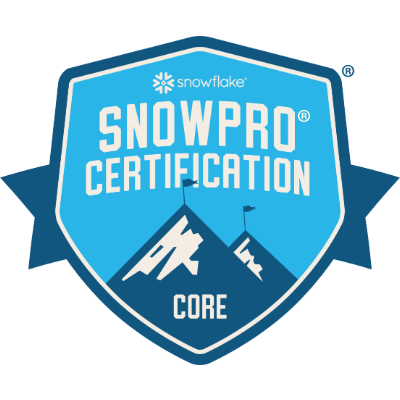 SnowPro Core Certification Badge